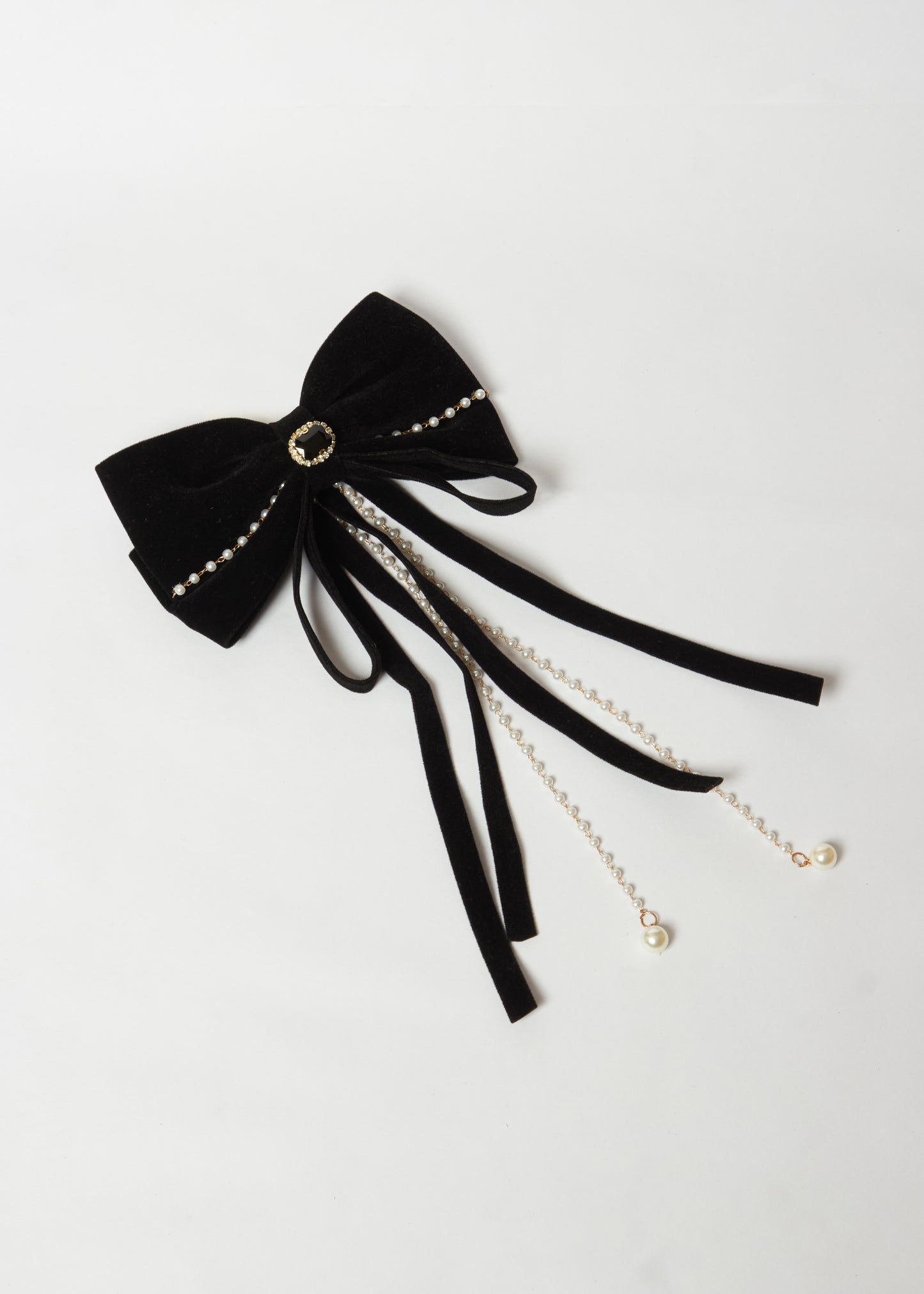PEARL STRAND BARRETTE