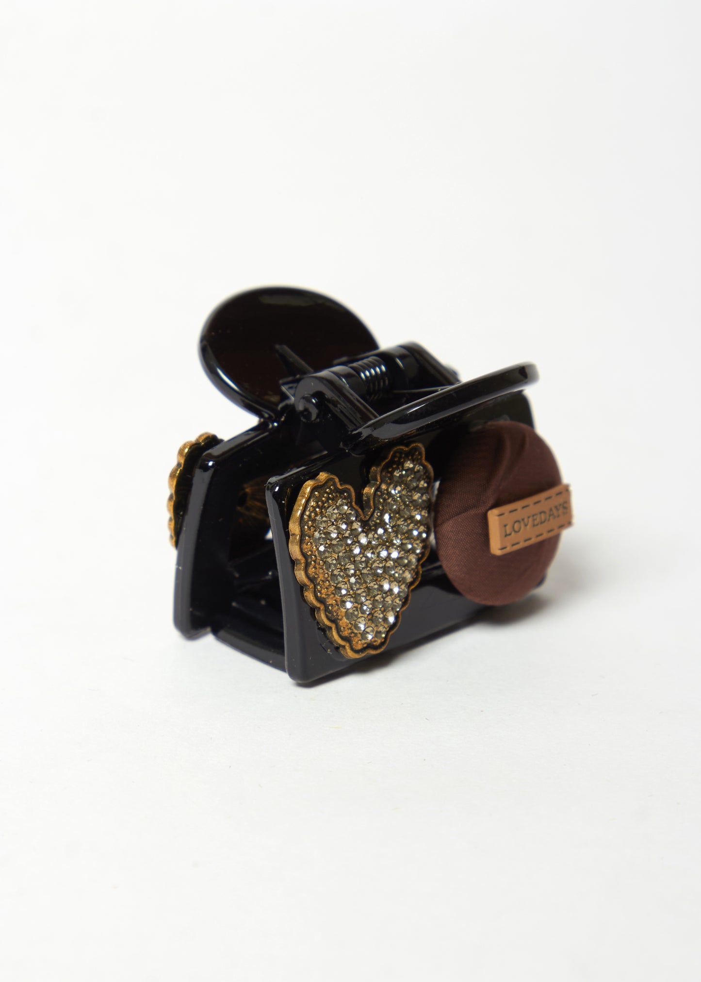 Petite Heart Claw Clip