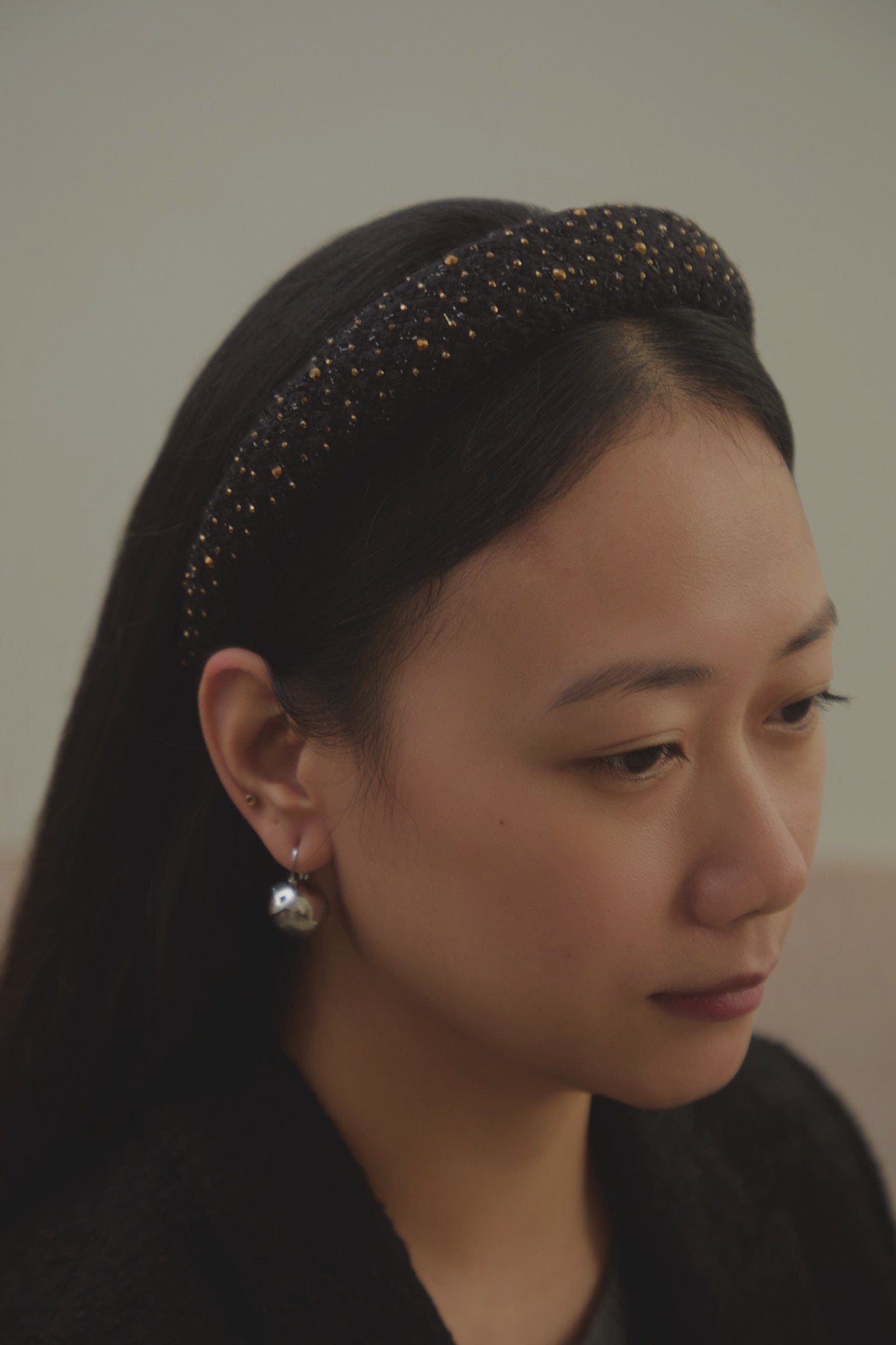 ANNIE TWEED HEADBAND