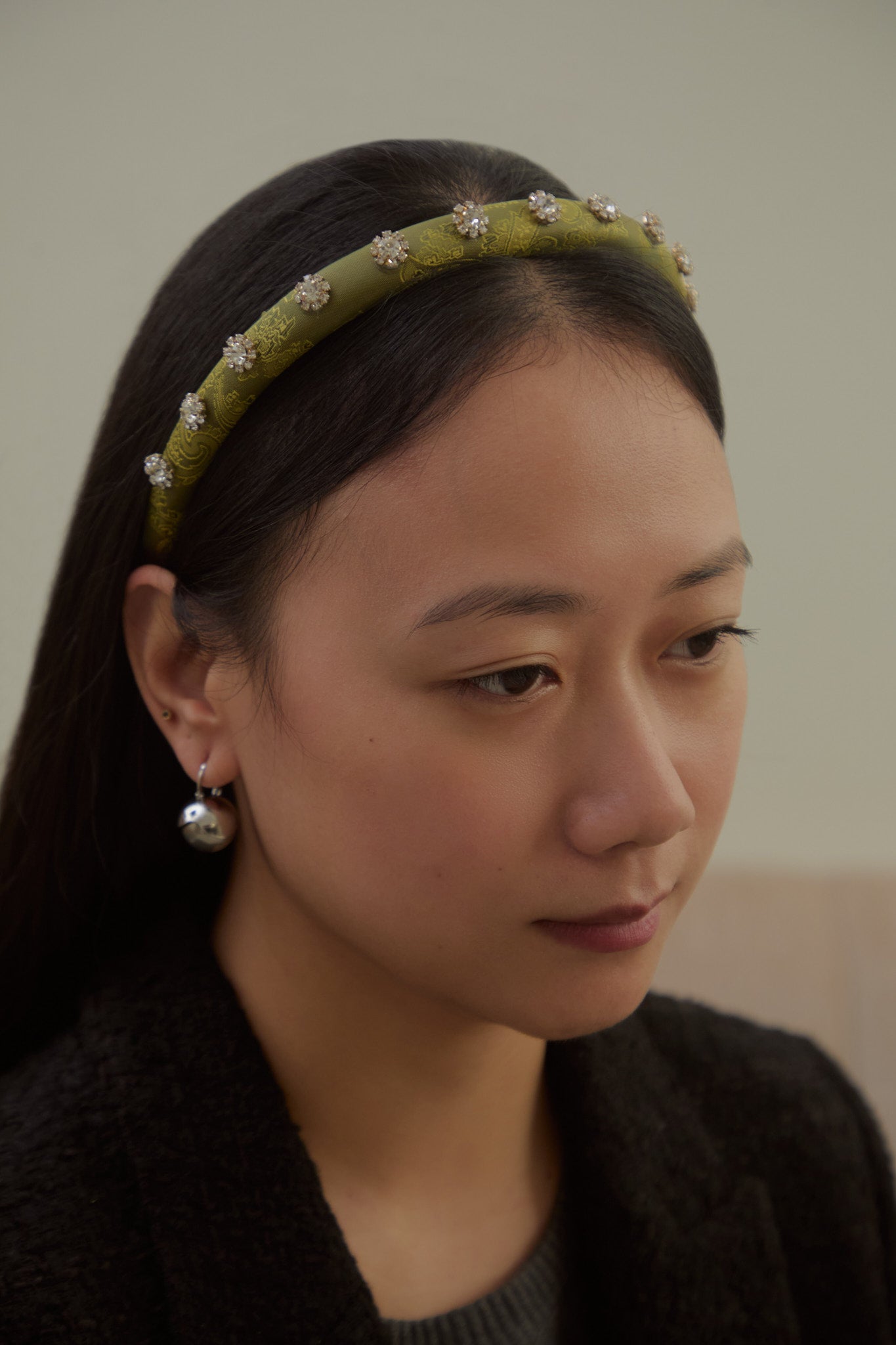 LILLY CRYSTAL PADDED HEADBAND