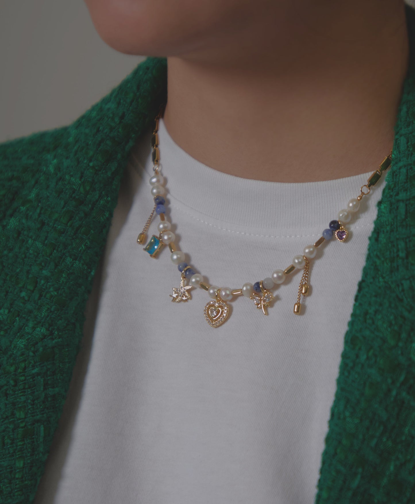 CUPID CHARM NECKLACE