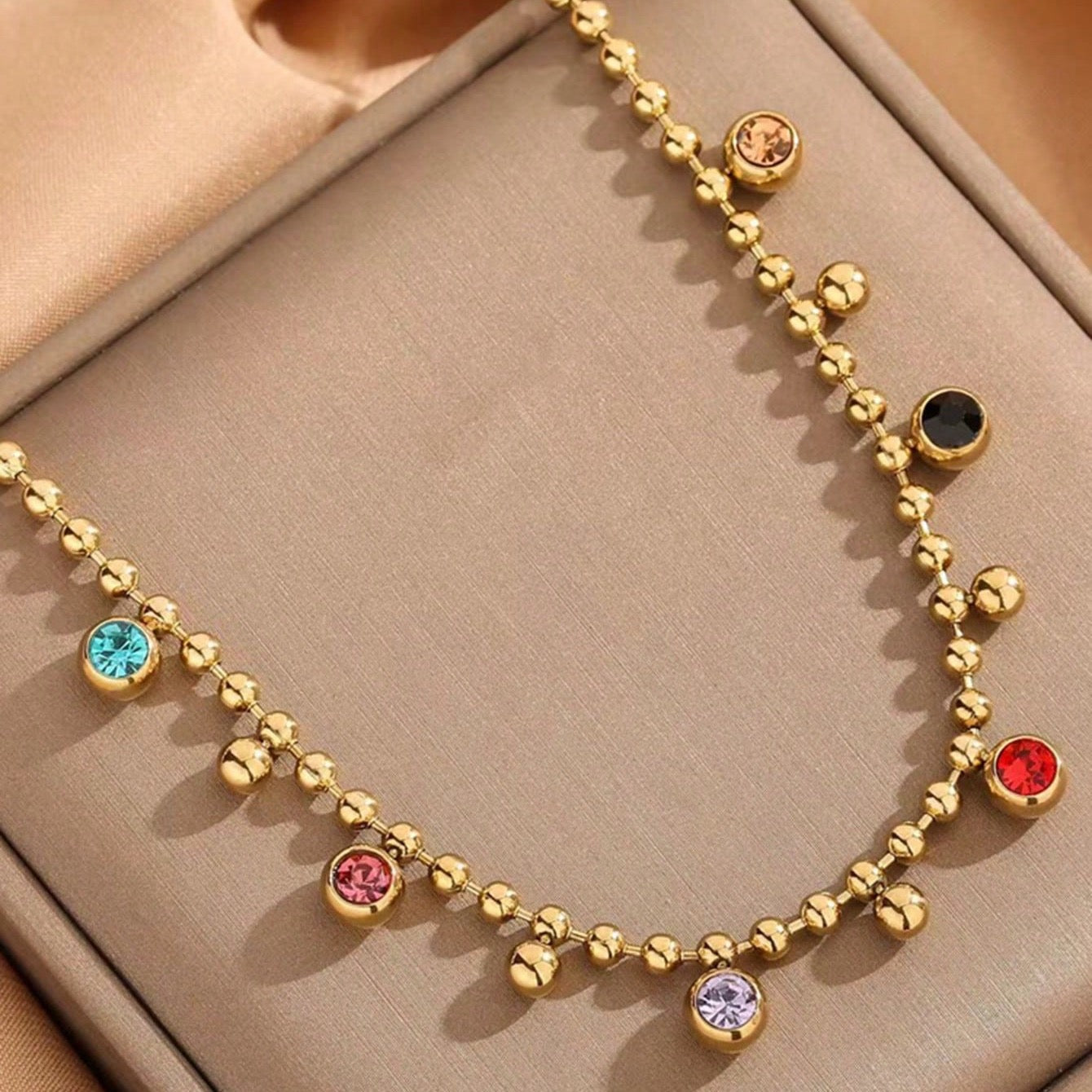 GIGI RHINESTONE NECKLACE