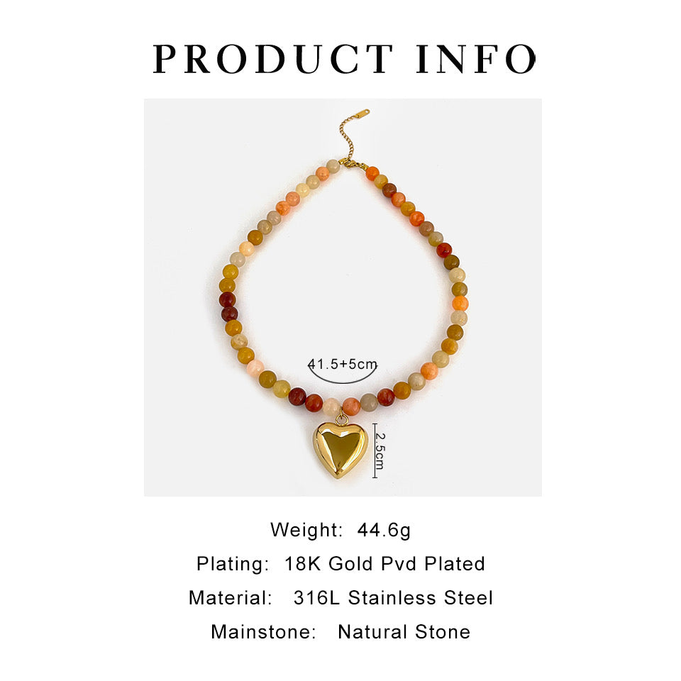 KELLY HEART NECKLACE