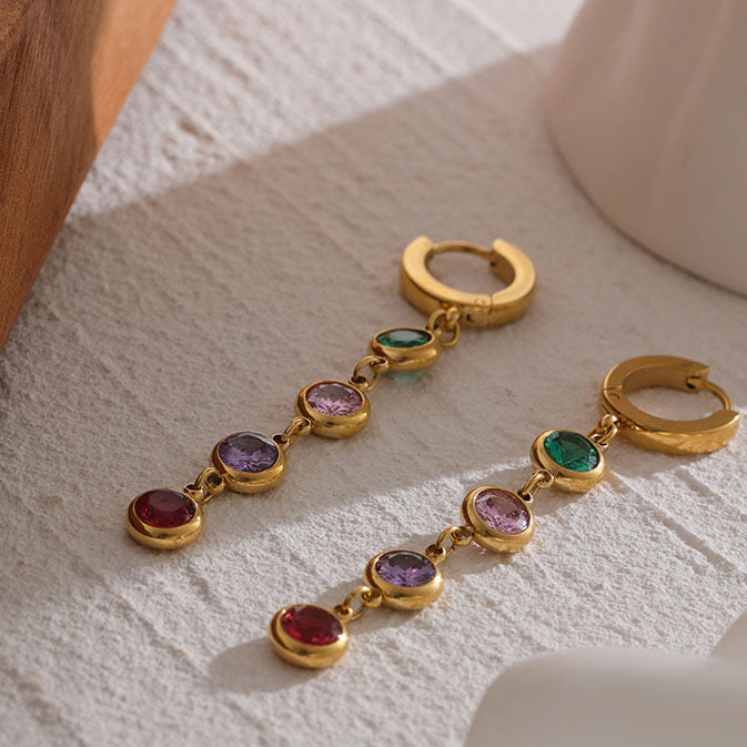 ADA ZIRCON DROP EARRINGS