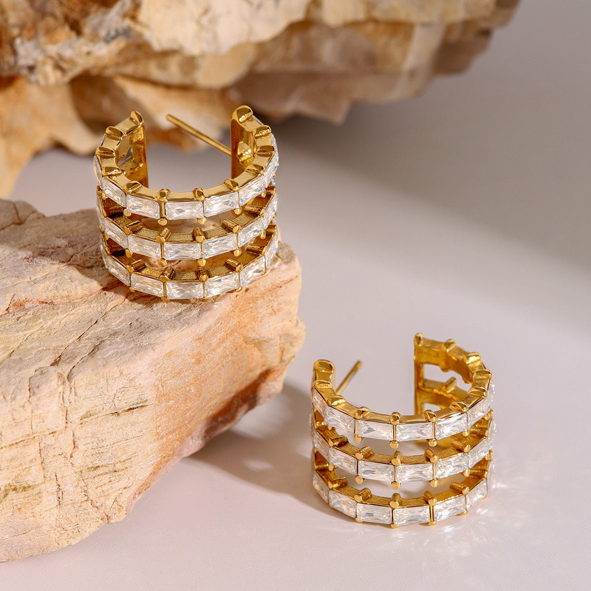 LIMA ZIRCON EARRINGS