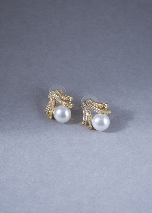 Gatsby Pearl Stud