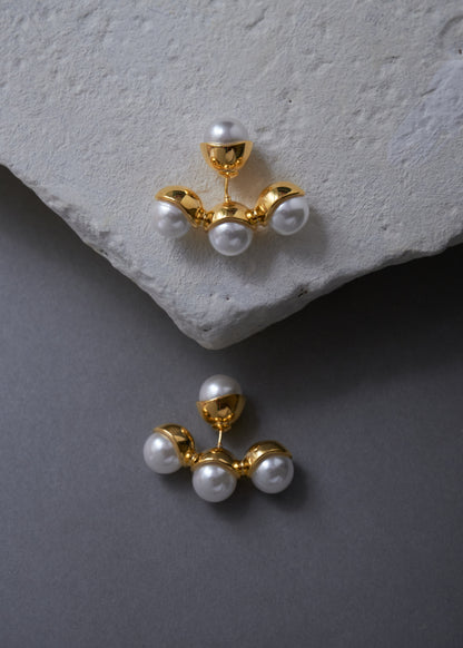 Bouclé Pearl Earring
