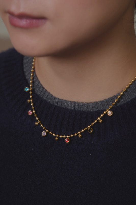 GIGI RHINESTONE NECKLACE