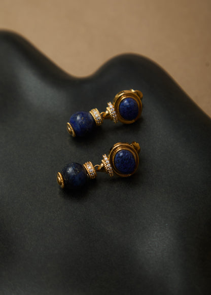 LEIA STONE DROP EARRINGS