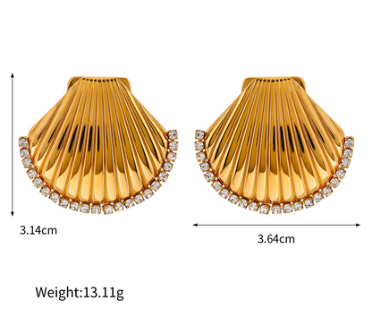 FREYA SHELL EARRINGS
