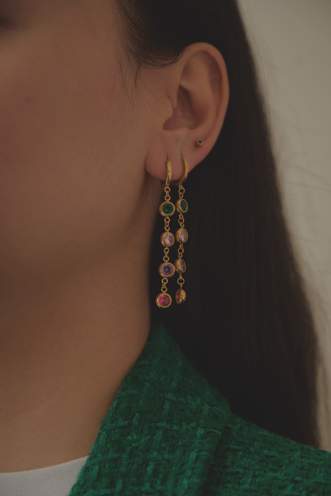 ADA ZIRCON DROP EARRINGS