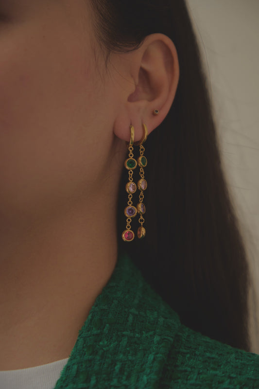 ADA ZIRCON DROP EARRINGS
