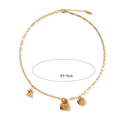 TEDDY CHARM NECKLACE