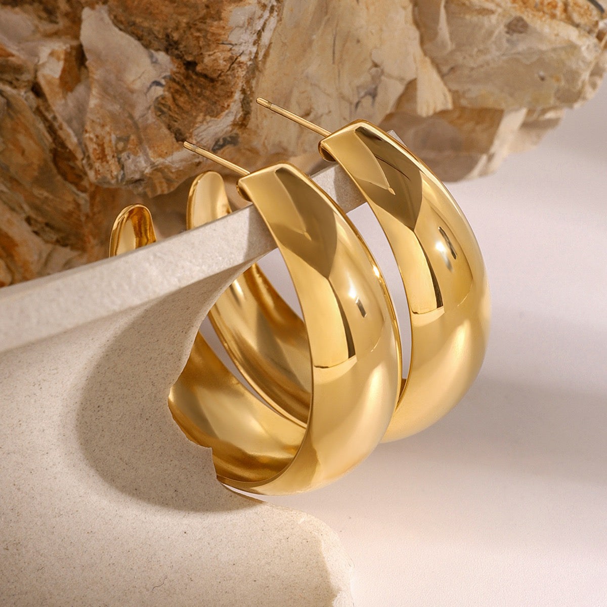 HANNAH HOOP EARRINGS