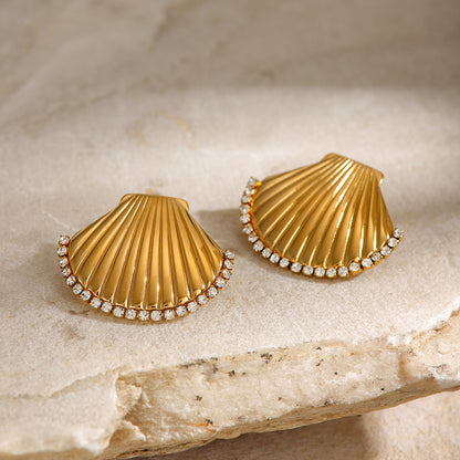 FREYA SHELL EARRINGS