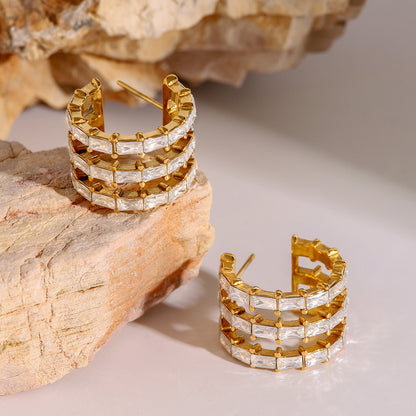 LIMA ZIRCON EARRINGS